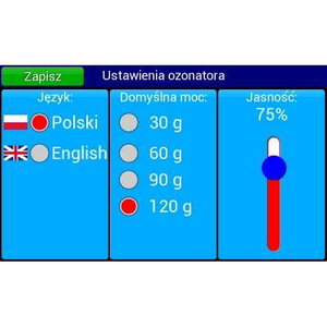 Ozonator Maxi120 wydajność 120g/h