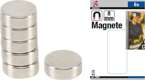 Magnesy extra mocne,  8 mm, 6 szt..