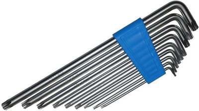 Klucze Torx T10-T50 bardzo długie, 9 szt.