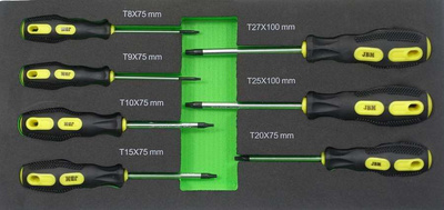 Wkład wózka - wkrętaki Torx, 7 el.