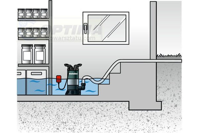 POMPA ZANURZENIOWA DO WODY BRUDNEJ METABO