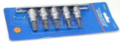 Zestaw kluczy trzpieniowych torx T25-50 3/8" CRV 5el.